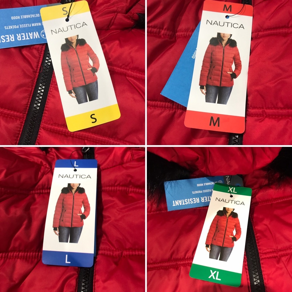 NWT Nautica Ladies Puffer Jacket - Picture 14 of 15